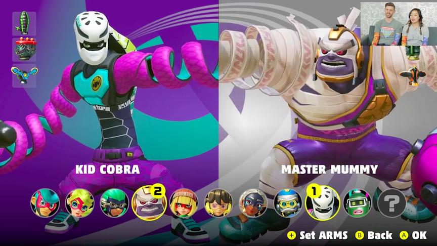 [图]国外节目任天堂时间《ARMS》实机对战影像公布