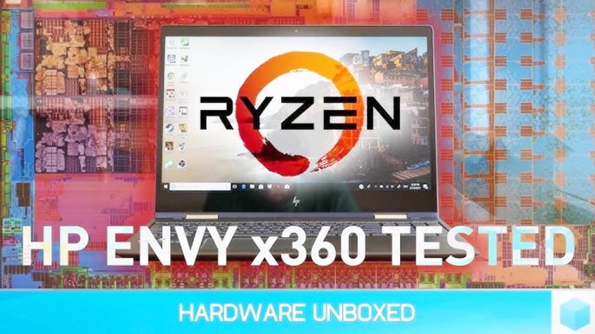 [图]全球首款搭载 AMD Ryzen CPU 的超级本——惠普 Envy x360