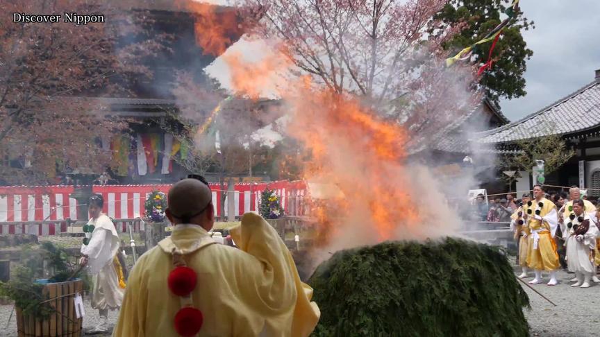 [图][4K高清]吉野山の山桜と修験道 吉野観光 日本の桜