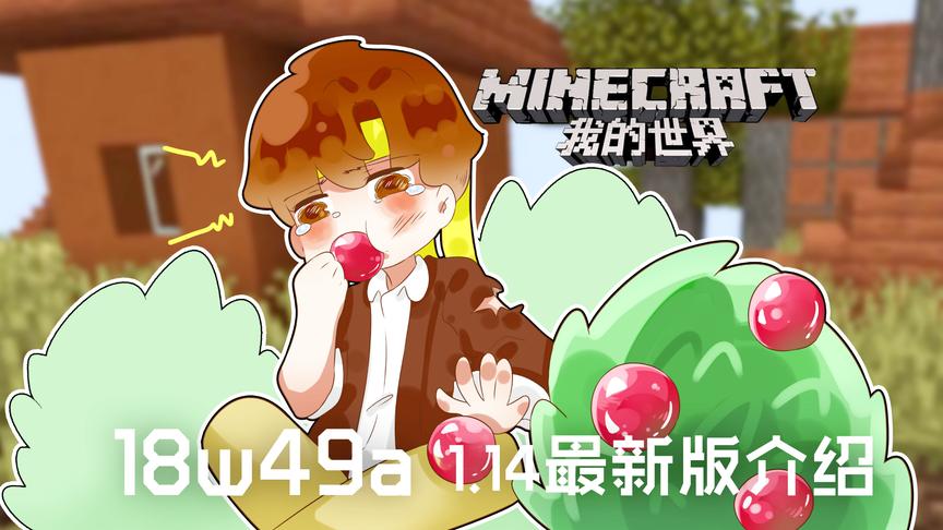 [图]我的世界Minecraft《籽岷的1.14最新版介绍 18w49a》