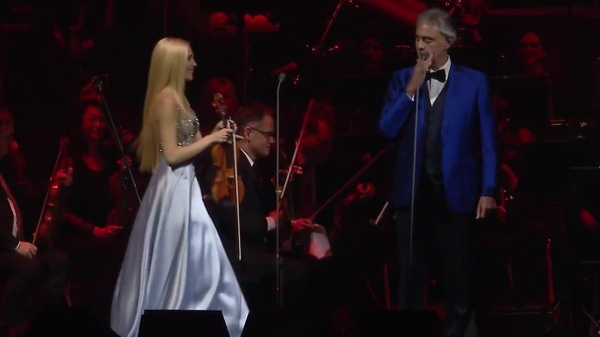 [图]经典阿兰胡埃斯之恋/世界歌王与提琴女神--Bocelli & Anastasiya