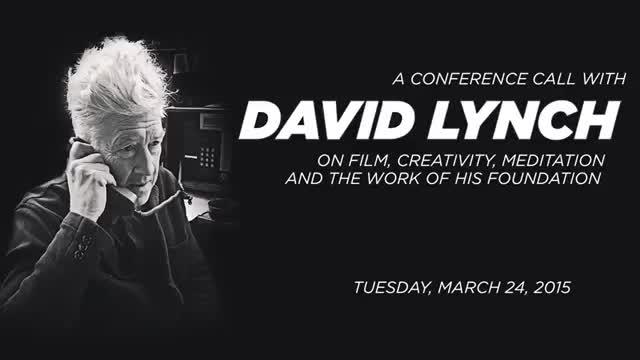 [图]英语电话会议 A Conference Call Q&A With David Lynch