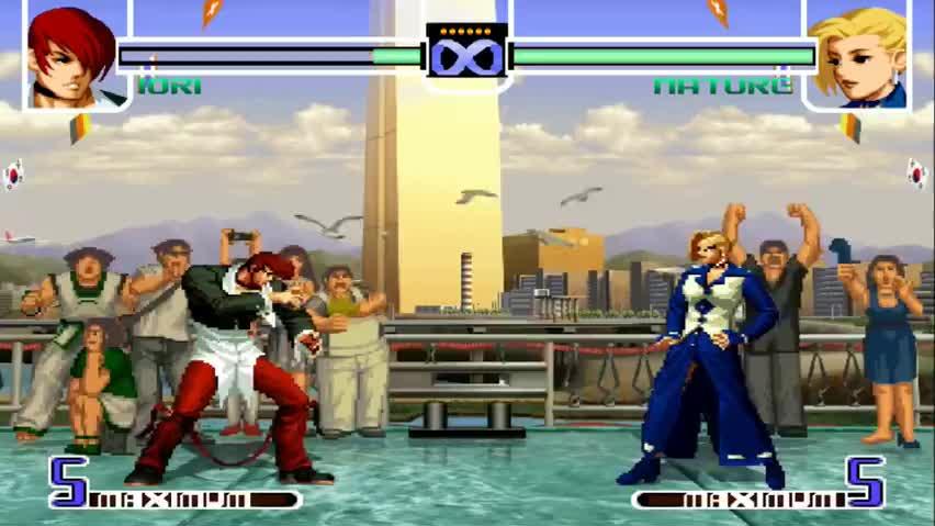 [图]这次视频KOF2002 PS2 全人物(包含隐藏人物)技能...