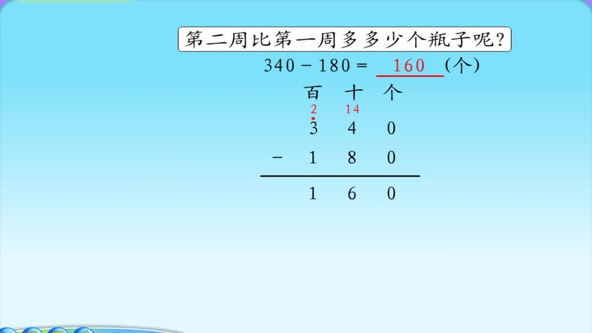 [图]翻转数学(预习教学)二年级下学期(人教版21课) 三位数加减三位数