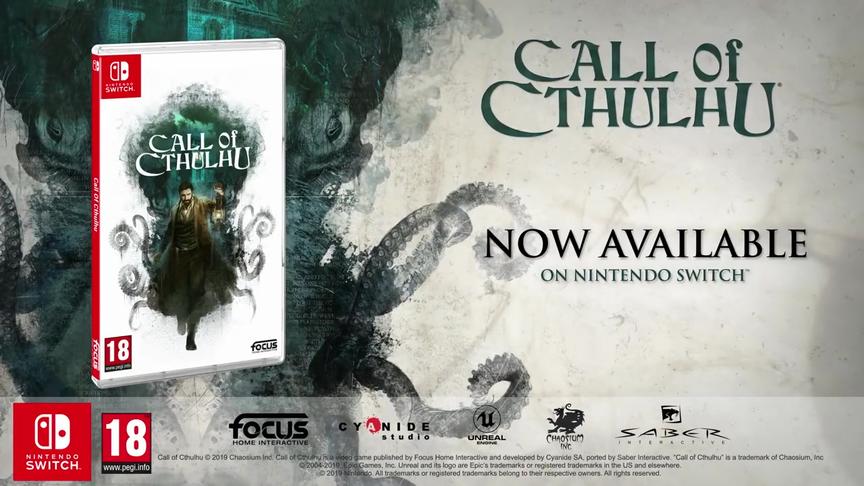 [图]《克苏鲁的呼唤(Call of Cthulhu)》最新试玩视频！