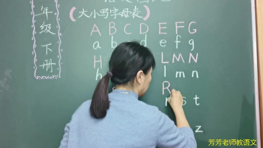 [图]学习查字典的前提，拼音字母大写必须要学会，它跟英语一样