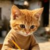 猫小跳头像