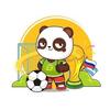 熊猫足球头像