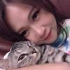 曼曼养猫听音乐头像