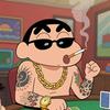 李白不白头像