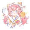 有点猫饼头像