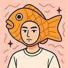 周鱼数星星头像