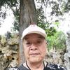 大树底下的老人头像