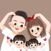 我们一家四口头像