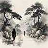 山间探影头像