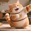 胖橘猫不胖头像
