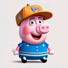 小猪佩奇儿童动画片头像