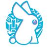 蓝兔子逗逗头像