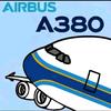一架起飞的A380。头像