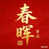 南充春晖书法头像
