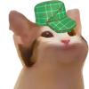 绿帽pop cat头像