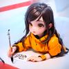 多爸爱画画art头像