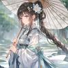 独爱墨雨烟濛濛头像