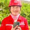 油田女工写历史头像