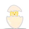 一只萌萌的鸡蛋仔头像
