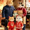 ꧁ღ🐈꧂:胖橘猫全村💞头像