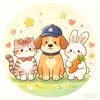 萌宠家族头像