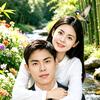 华仔俩个A1一男一女形象混合搭配al华仔头像
