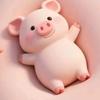 可爱的小猪。头像