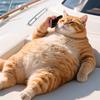 胖橘猫星星头像