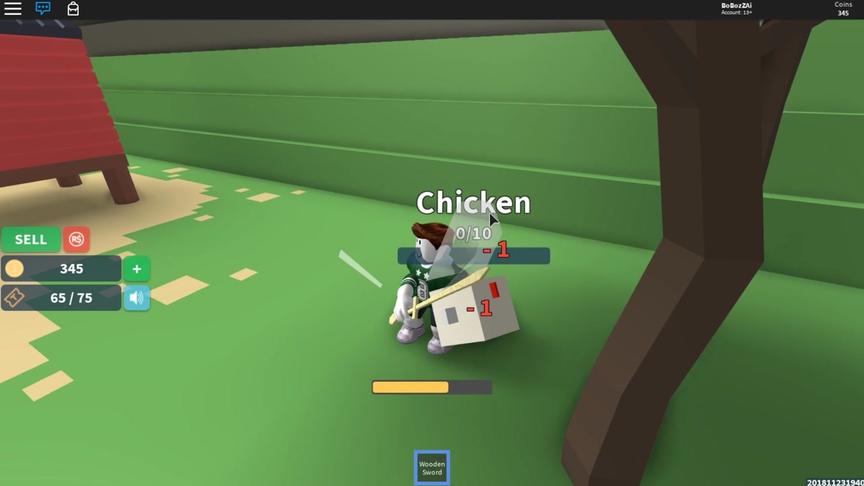 波波仔解说 roblox 猎人模拟器：用“波家剑法”疯狂屠杀白鸡！