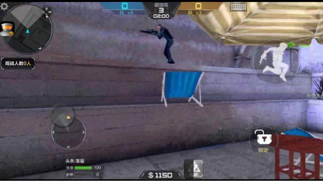 CF手游 躲猫猫两个保卫者忙活了半天，还是没拿下一把椅子