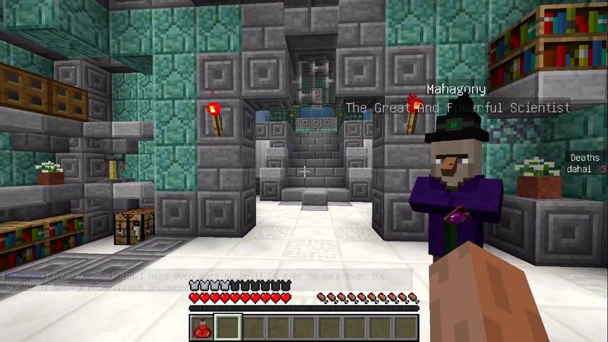 大海解说 我的世界minecraft 超坑爹女巫学院毕业考验