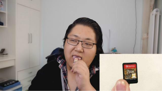 这是个有味道的”任天堂switch”开箱（舔卡）视频