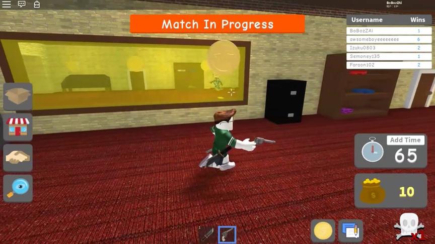 波波仔解说 roblox 直到死亡：高手切磋只用一枪！