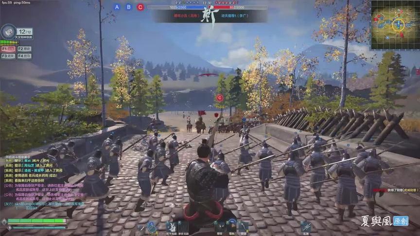铁甲雄兵，碰到敌人骑兵海压脸，吕布简单的一招就能破
