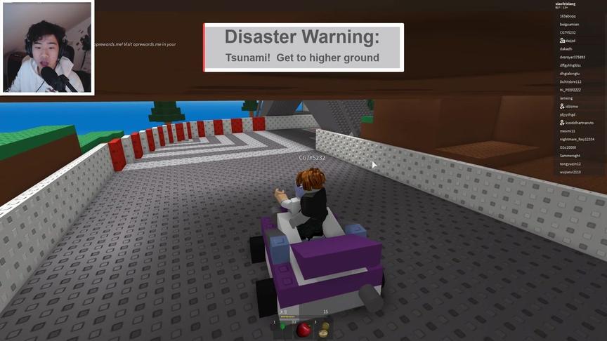 Roblox自然灾害模拟器 学校遭遇火山喷发！连屋顶都没了！