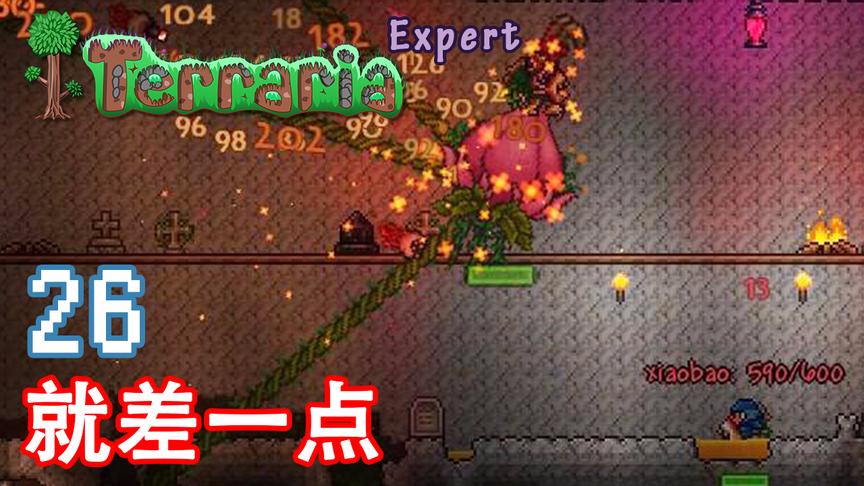 泰拉瑞亚专家生存 26 站撸就差一点