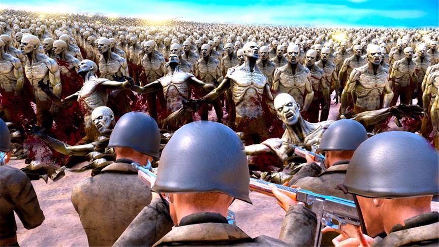 史诗战争模拟器20000僵尸大战精灵女王 鲤鱼Ace