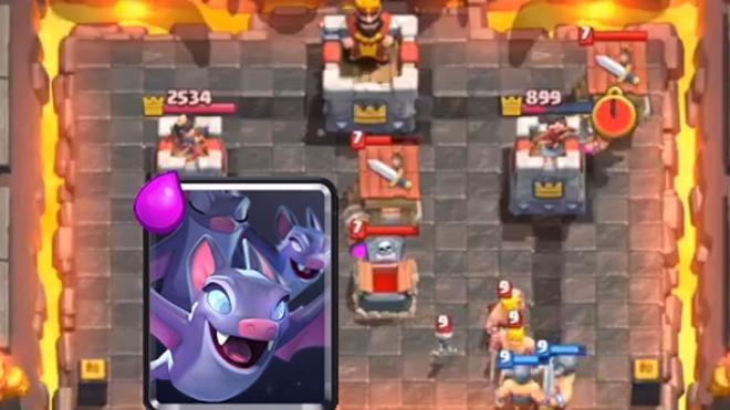 《皇室战争》蝙蝠挑战赛12胜，最后的精彩对局