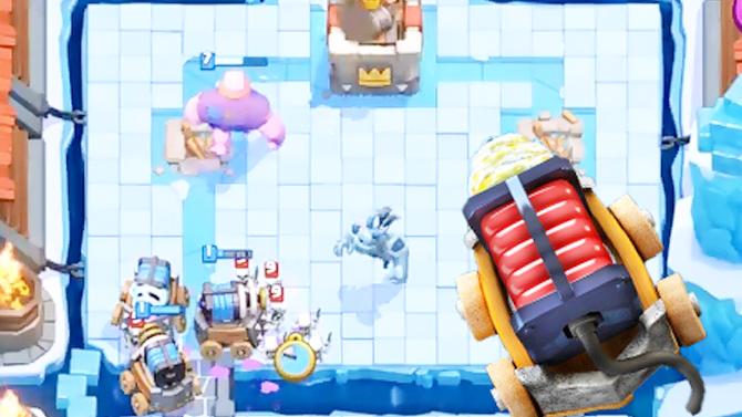 三个电磁炮出击谁能阻挡？《皇室战争》无敌般的推进卡组