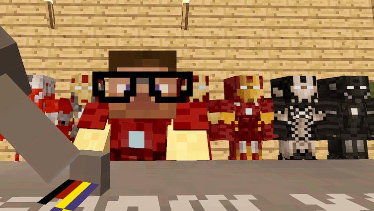 大海解说 我的世界Minecraft 钢铁侠战钢铁独眼巨人