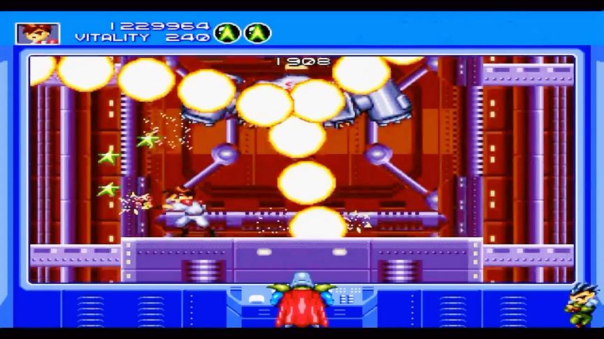 被遗忘的游戏佳作，世嘉MD16位射击游戏，火枪英雄