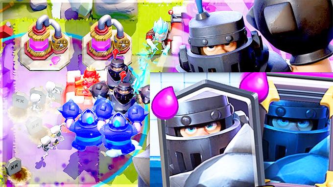 《皇室战争》超级骑士挑战赛对局精选，成功12胜的完美卡组