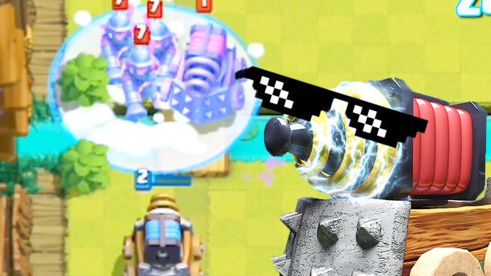 电磁炮表示冰冻在手天下我有！《皇室战争》精彩搞笑集锦