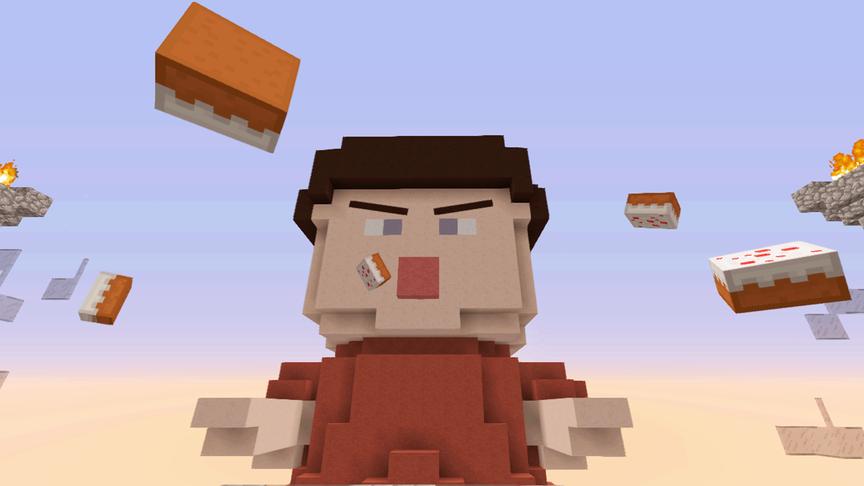 大海解说 我的世界Minecraft 抓精灵打贪吃蛋糕巨人